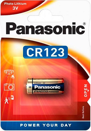 Батарейки Panasonic CR123A BP