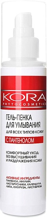 Kora Гель-пенка для умывания для всех типов кожи 150 мл