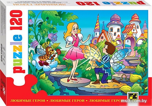 Пазл Step Puzzle Любимые герои 75030 (120 эл)