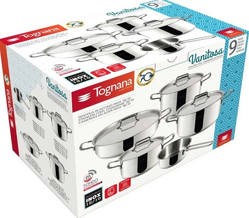 Набор кастрюль Tognana Grancucina/Vanitosa V579109INSL
