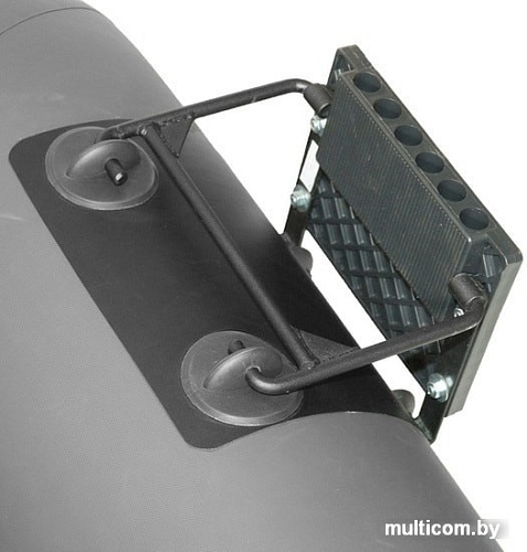 Моторно-гребная лодка Лоцман С-260 (серый)