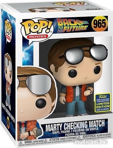 Фигурка Funko POP! Movies BTTF Marty checking Watch SDCC 48907