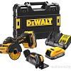 Монтажная (отрезная) пила DeWalt DCS438E2T (с 2-мя АКБ, кейс)