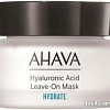 Ahava Маска для лица кремовая Hyaluronic Acid с гиалуроновой кислотой не требующая смывания 50 мл