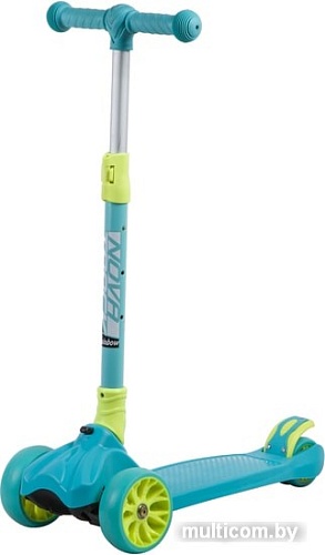 Самокат Novatrack Pro+ 2019 135H.RAINBOW.GN9 (синий/зеленый)