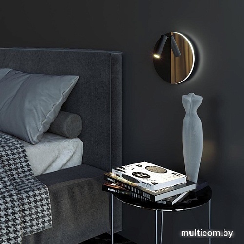 Спот Elektrostandard Drom 40105/LED (чёрный жемчуг)