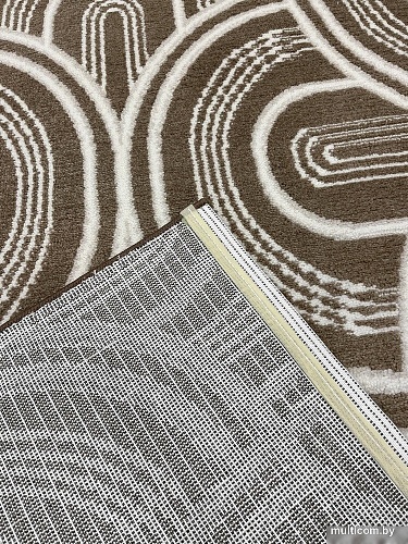 Ковер для жилой комнаты Safyun Bravo SN550-LIGHT-BROWN (1x2)