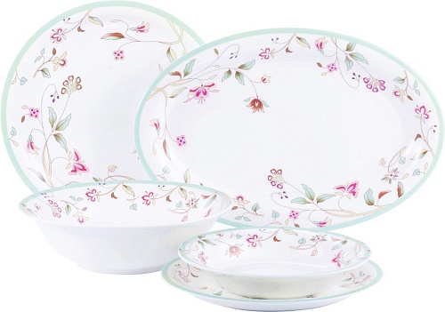 Столовый сервиз Gipfel Verde 42201 (21шт)