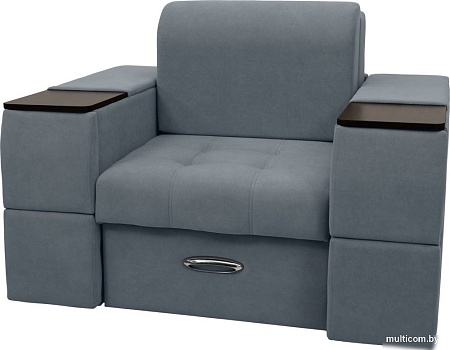 Сириус Лидер-13 ППУ 135x110 (Eva 32 велюр серый)