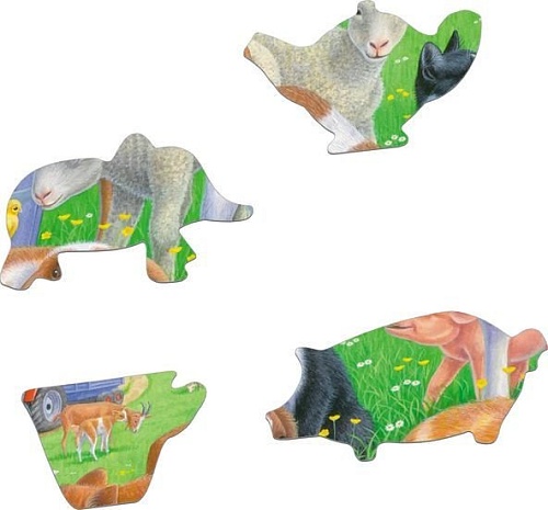 Мозаика/пазл Larsen Обитатели фермы FH35