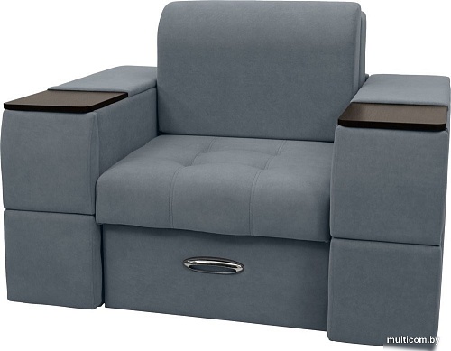 Сириус Лидер-13 ППУ 135x110 (Eva 32 велюр серый)