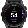 Умные часы Garmin Epix Pro Gen 2 Sapphire 42 мм (карбоново-серый титан/черный)