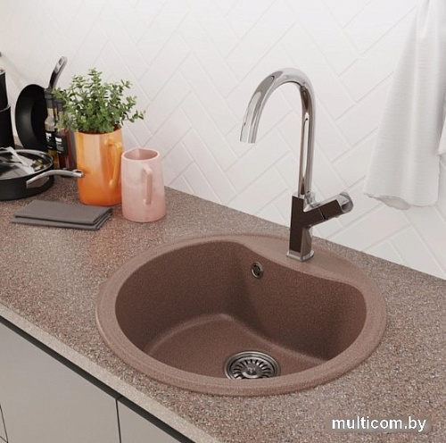 Кухонная мойка Mixline ML-GM09 551794 (терракотовый)