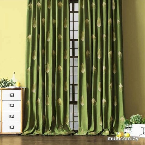 Комплект штор Pasionaria Элис 290x250 с подхватами (травяной)