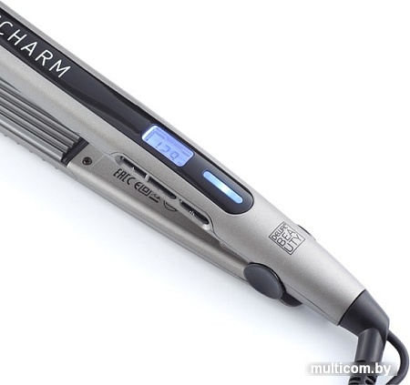 Щипцы-гофре Dewal Beauty Dark Charm HI2070W (серый)