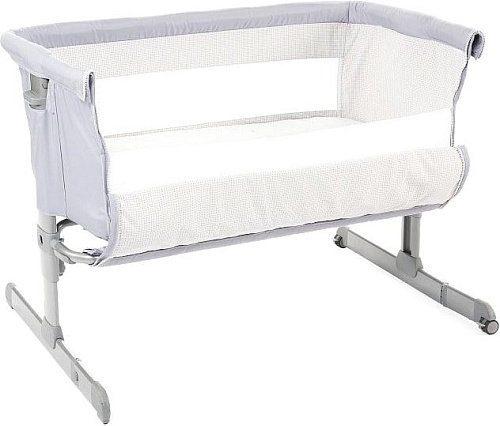 Приставная детская кроватка Chicco Next2me Magic (grey)