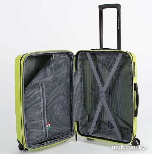Чемодан-спиннер Francesco Molinary 341-AT309/3-23GRN (салатовый)