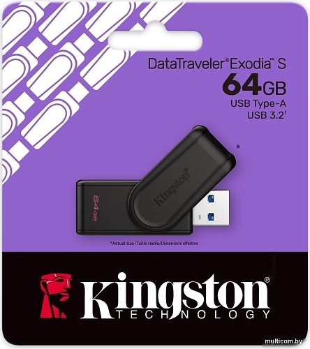 USB Flash Kingston DataTraveler Exodia S 64GB DTXS/64GB