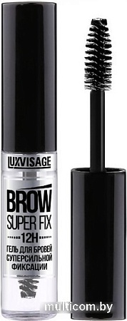 Гель для бровей Lux Visage Brow Super Fix 12H (6 г)