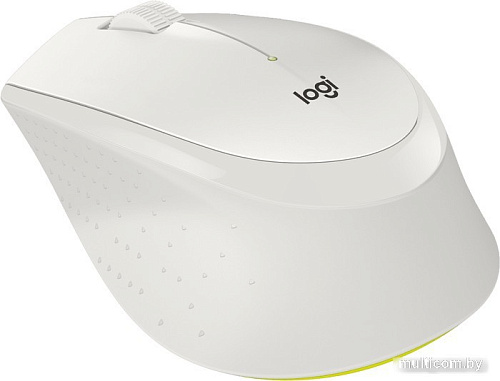Мышь Logitech M330 Silent Plus (белый/желтый)