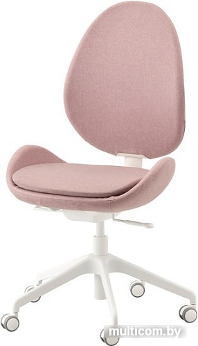 Офисный стул Ikea Хаттефьелль (гуннаред светлый коричнево-розовый) 303.644.66