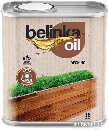 Масло Belinka Decking №202 2.5 л (орех)