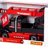 Игрушечный транспорт Полесье Mammoet автомобиль-кран 56832 (черный/красный)