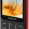Мобильный телефон Maxvi K12 Red/Black