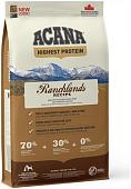 Сухой корм для собак Acana Ranchlands беззерновой корм для собак всех пород и возрастов (говядина, ягненок, свинина) 11.4 кг