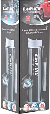 Термокружка LaPlaya Strap 0.5л (черный)