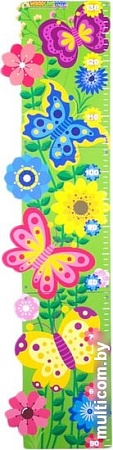 Мозаика/пазл WoodLand Toys Ростомер Цветочная полянка 127101