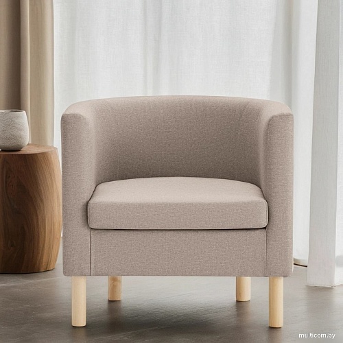 Интерьерное кресло Mio Tesoro Агата 351 (темно-бежевый 1176)
