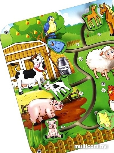 Лабиринт WoodLand Toys Животные 1 114101