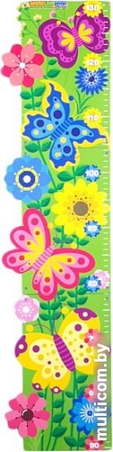 Мозаика/пазл WoodLand Toys Ростомер Цветочная полянка 127101