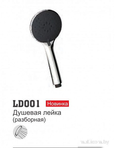 Душевая лейка Ledeme LD001
