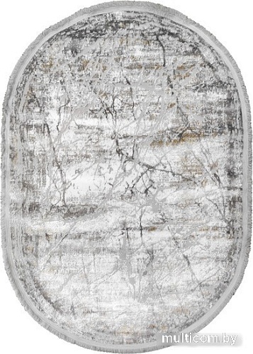 Прикроватный коврик Safyun Liparis LP378-GREY-OVAL (0.8x1.5)