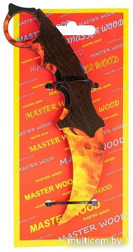 Нож игрушечный Мастер Вуд Нож Тигриный коготь SWWKD