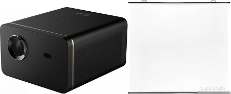 Проектор CACTUS CS-H3.SG + Экран CS-PSRM-180X180-BK