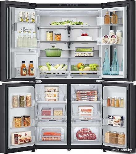 Четырёхдверный холодильник LG GC-X24FFCBB