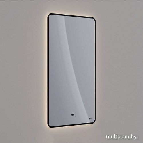 Lemark Зеркало Mio 45x80 LM45ZM (черный, с подсветкой и подогревом)