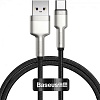 Кабель Baseus Cafule USB Type-A - Type-C (1 м, черный)