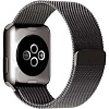 Браслет Rumi Milanese loop металлический для Apple Watch 38/40/41mm (черный)