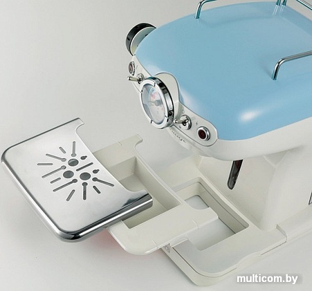 Рожковая помповая кофеварка Ariete Vintage 1389 (голубой)