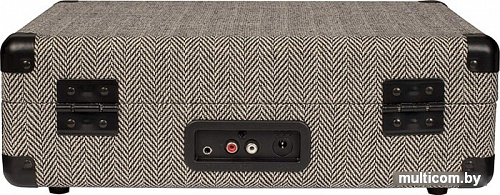 Crosley Cruiser Deluxe (серый с плетеным узором)