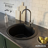 Кухонная мойка Mixline ML-GM12 551833 (черный)