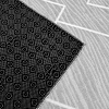 Ковер для жилой комнаты Plato Hali Soft 3084-GREY-WHITE (1.6x2.3)