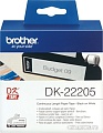 Самоклеящаяся термобумага Brother DK22205 (62 мм, 30.48 м)
