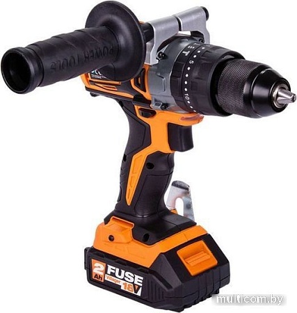 Ударная дрель-шуруповерт Villager Fuse VLP 5120 2BSC 056354 (с 2-мя АКБ, кейс, оснастка)