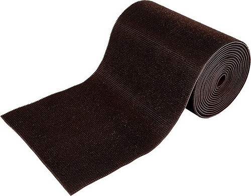 Ковровая дорожка Vortex Травка 90x1500 24002 (темно-коричневый)