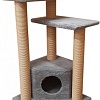 Комплекс Cat House Торнадо джут (серый)